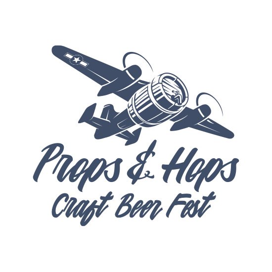 props & hops craft beer fest logo